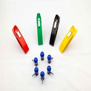 Clamp electrode set